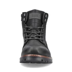 Rieker Boots-Men'S Corded Boots Deep Black