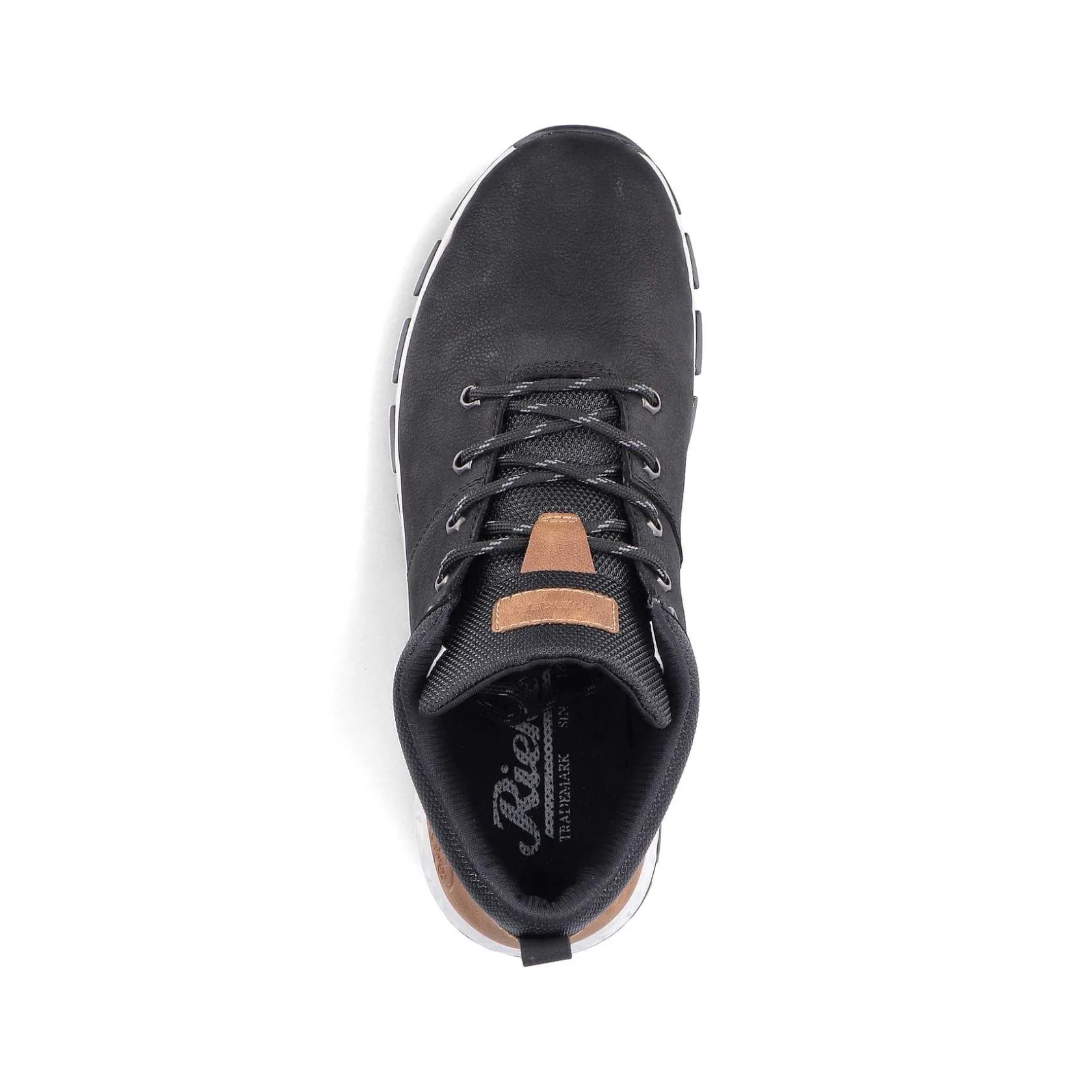 Rieker Sneakers-Men'S High Sneaker Black-Brown