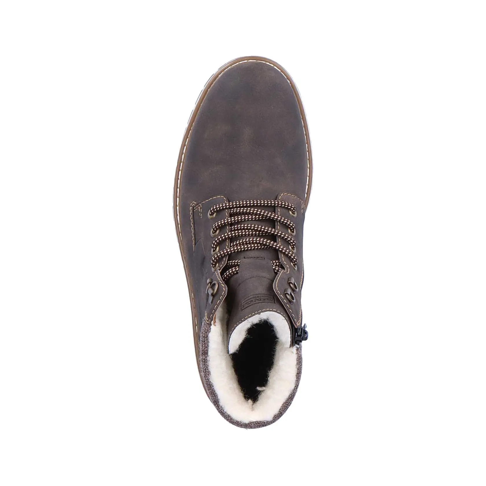 Rieker Boots-Men'S Laced Boots Espresso Brown