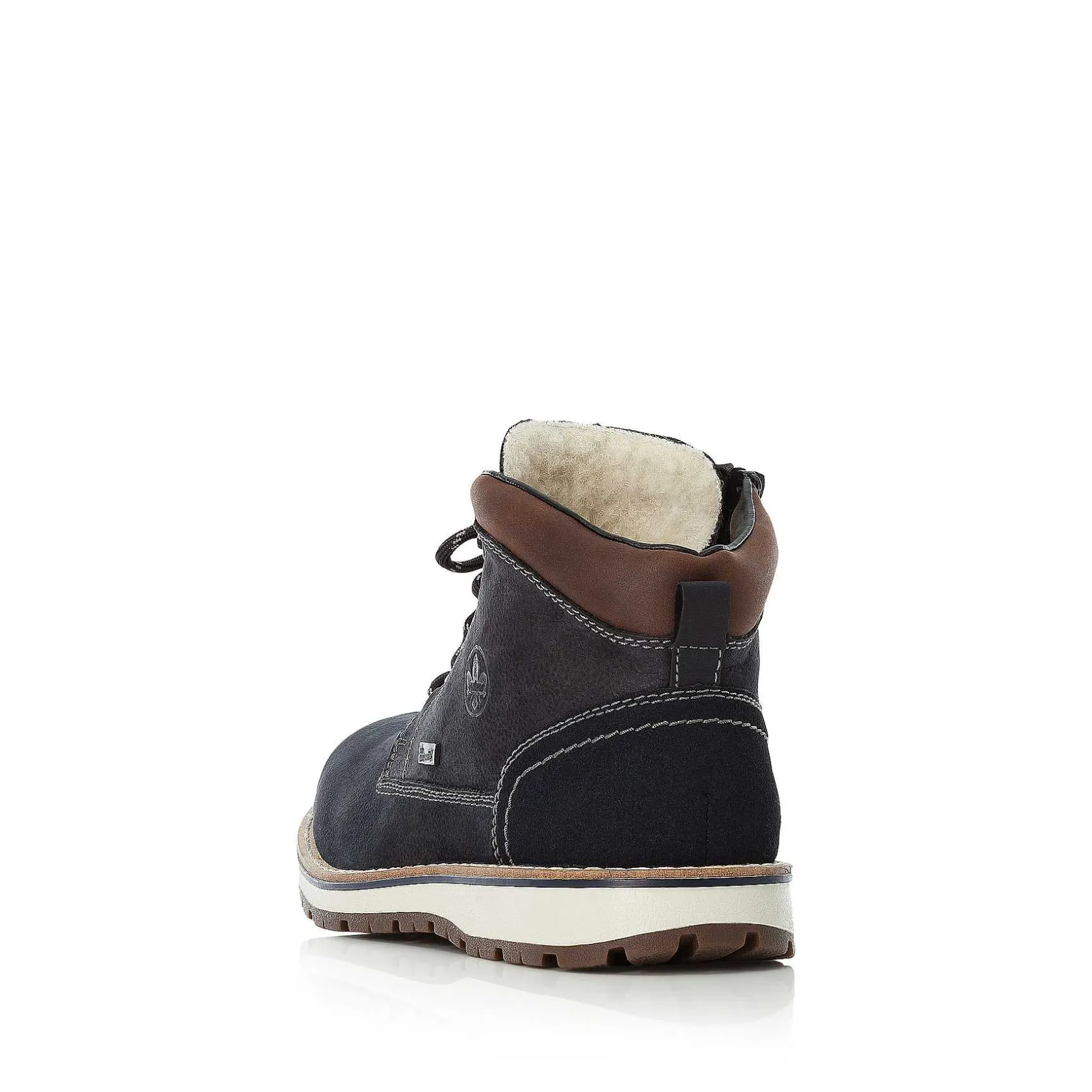 Rieker Boots-Men'S Laced Boots Pacific Blue
