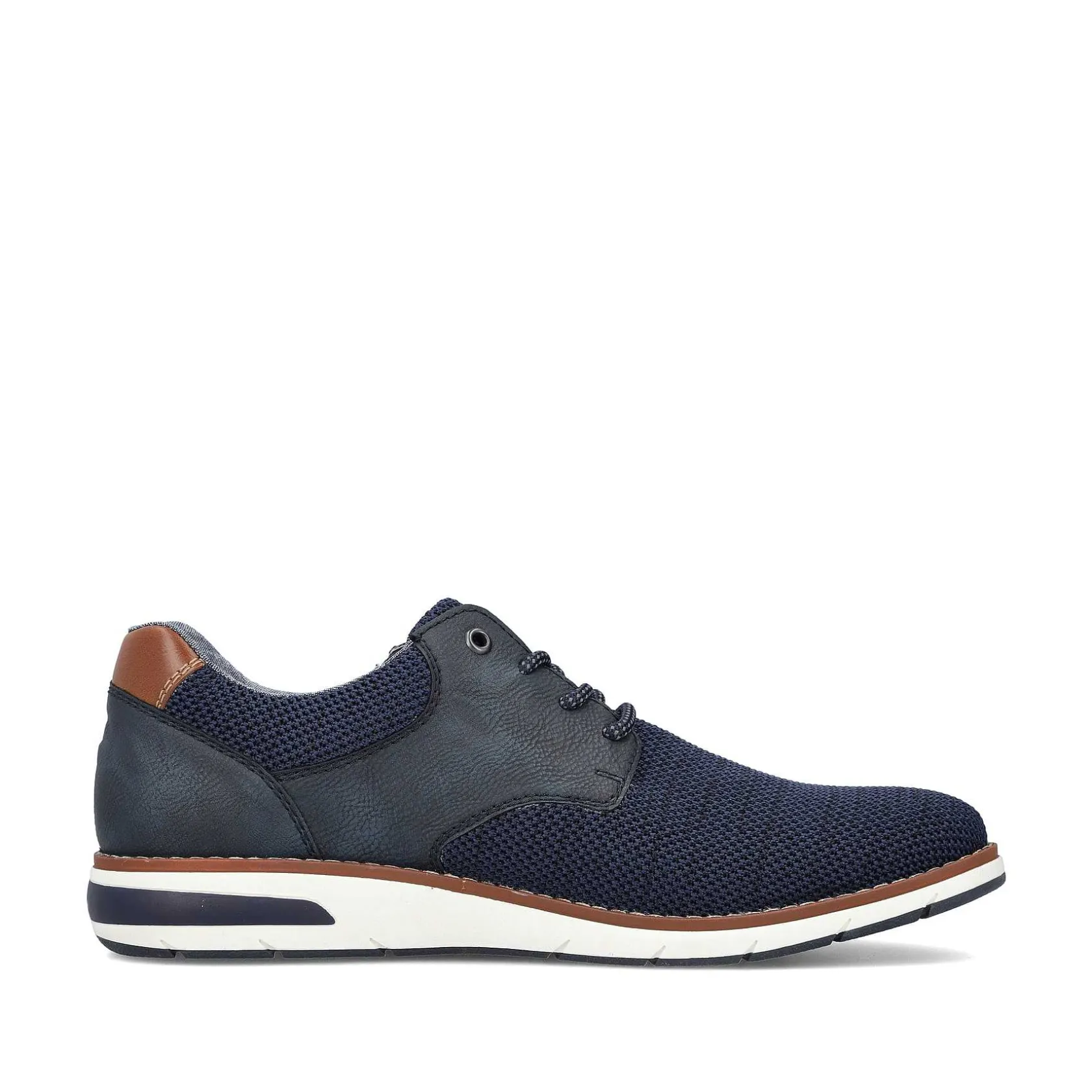 Rieker Low Shoes & Slippers-Men'S Laced Shoes Azure Blue
