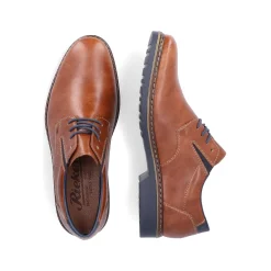 Rieker Business Shoes-Men'S Lace-Up Shoes Copper