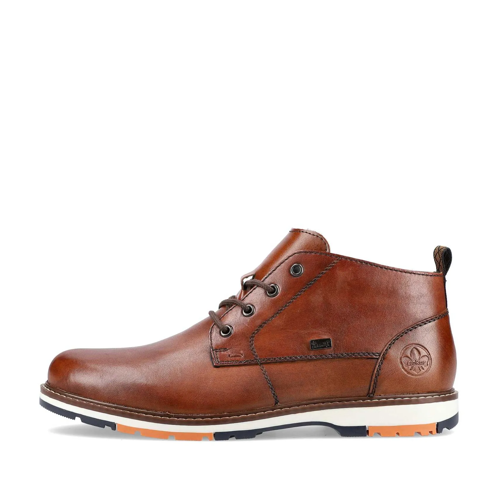Rieker Low Shoes & Slippers-Men'S Lace-Up Shoes Caramel Brown