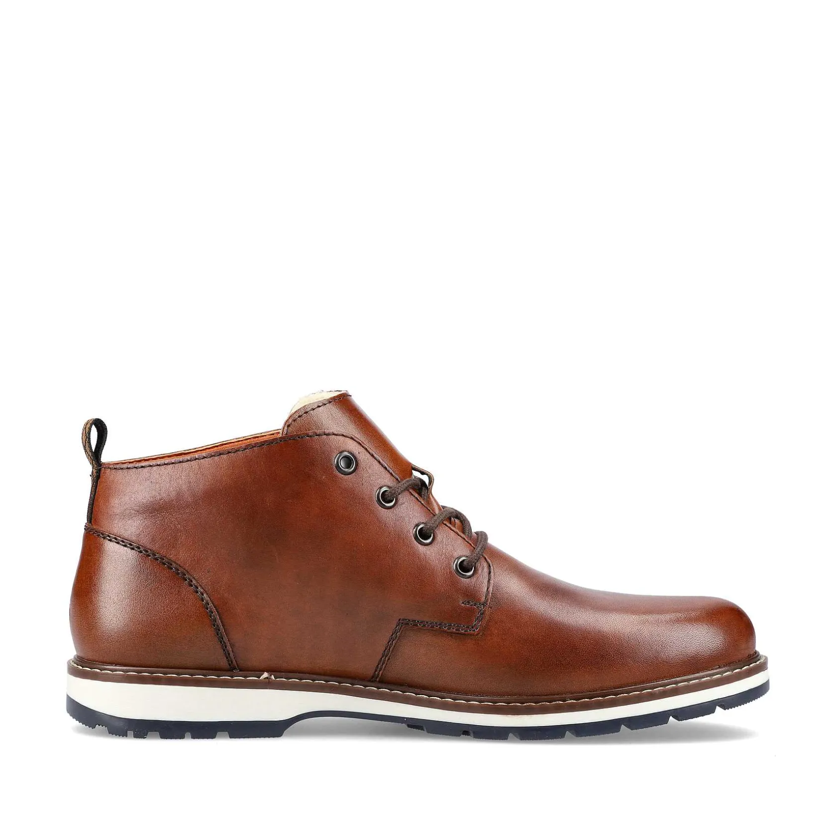 Rieker Low Shoes & Slippers-Men'S Lace-Up Shoes Caramel Brown