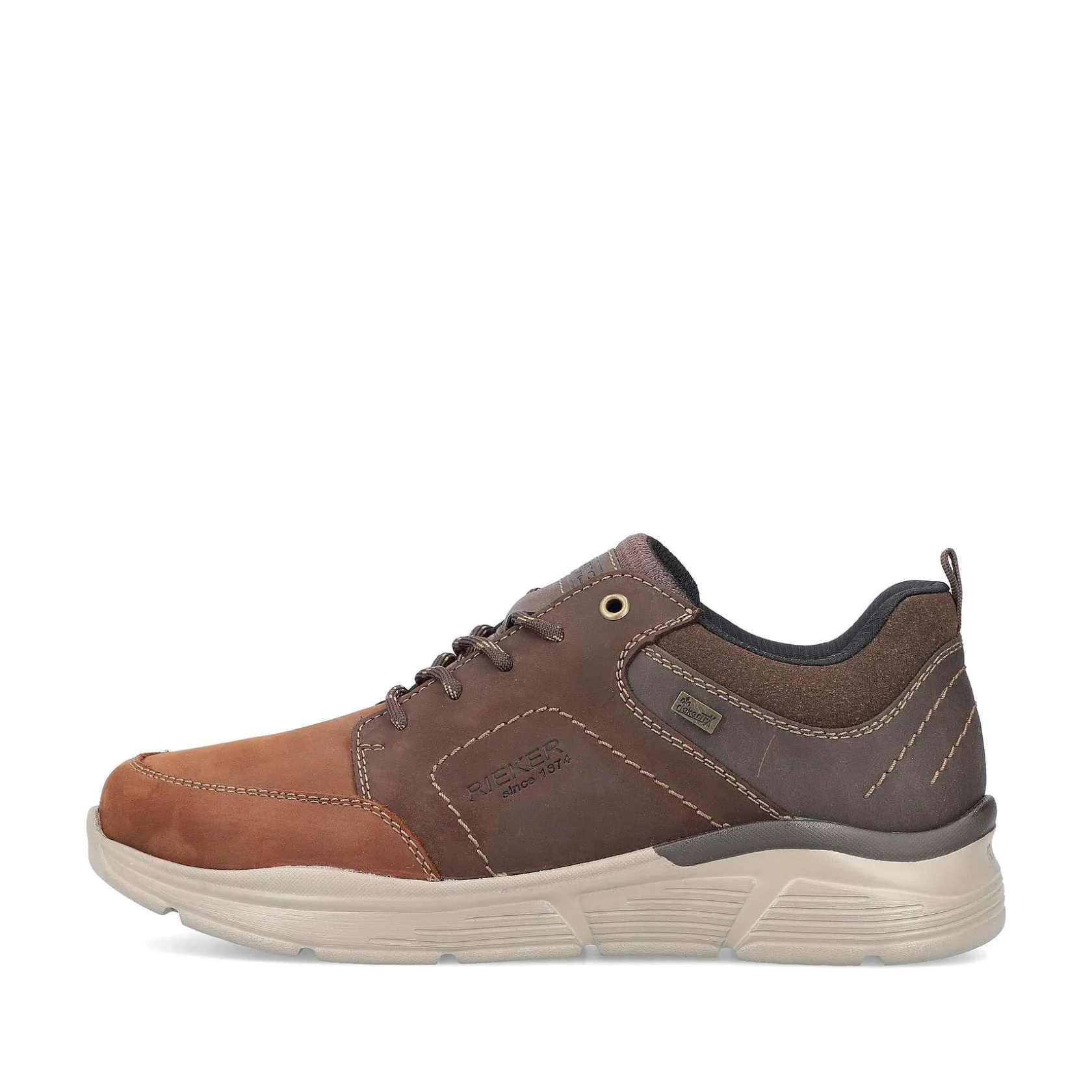 Rieker Low Shoes & Slippers-Men'S Lace-Up Shoes Fox Brown