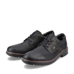 Rieker Low Shoes & Slippers-Men'S Lace-Up Shoes Jet Black