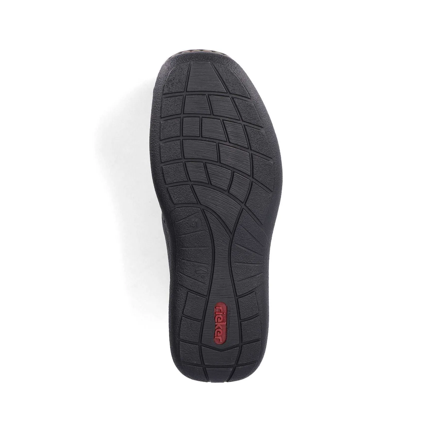 Rieker Low Shoes & Slippers-Men'S Lace-Up Shoes Asphalt Black