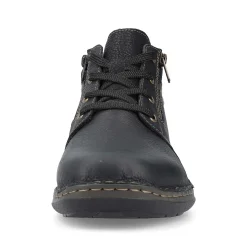 Rieker Low Shoes & Slippers-Men'S Lace-Up Shoes Asphalt Black