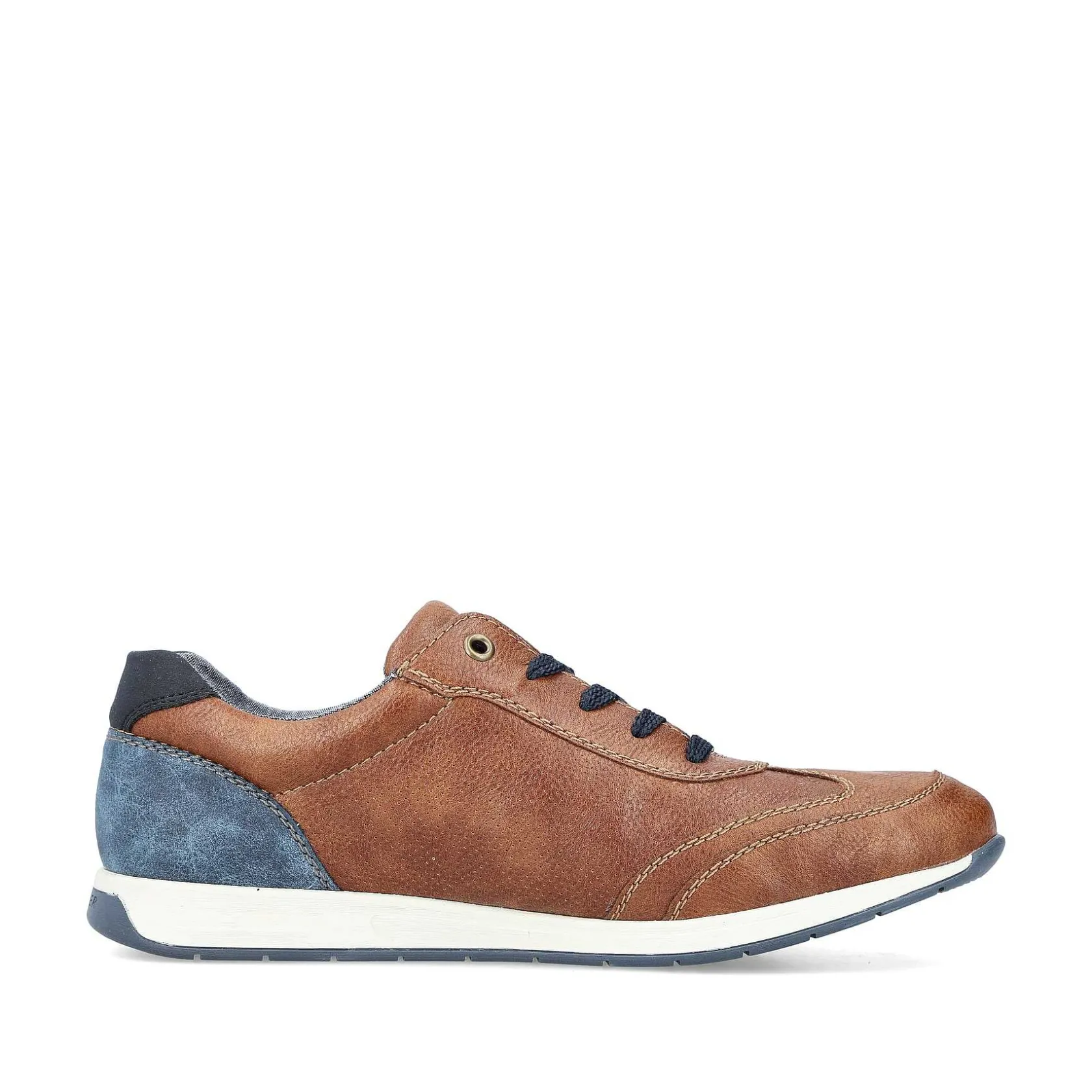 Rieker Business Shoes-Men'S Lace-Up Shoes Chestnut Brown