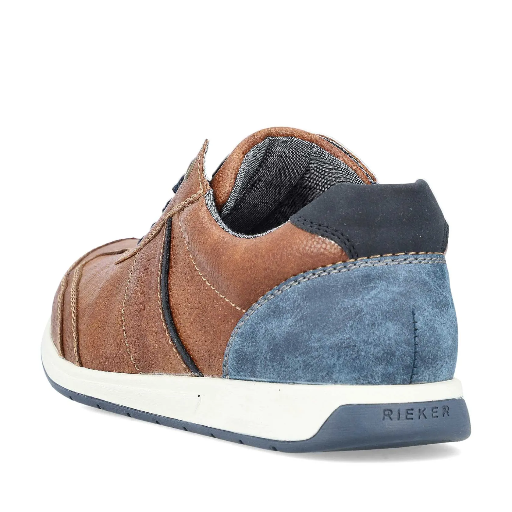 Rieker Business Shoes-Men'S Lace-Up Shoes Chestnut Brown