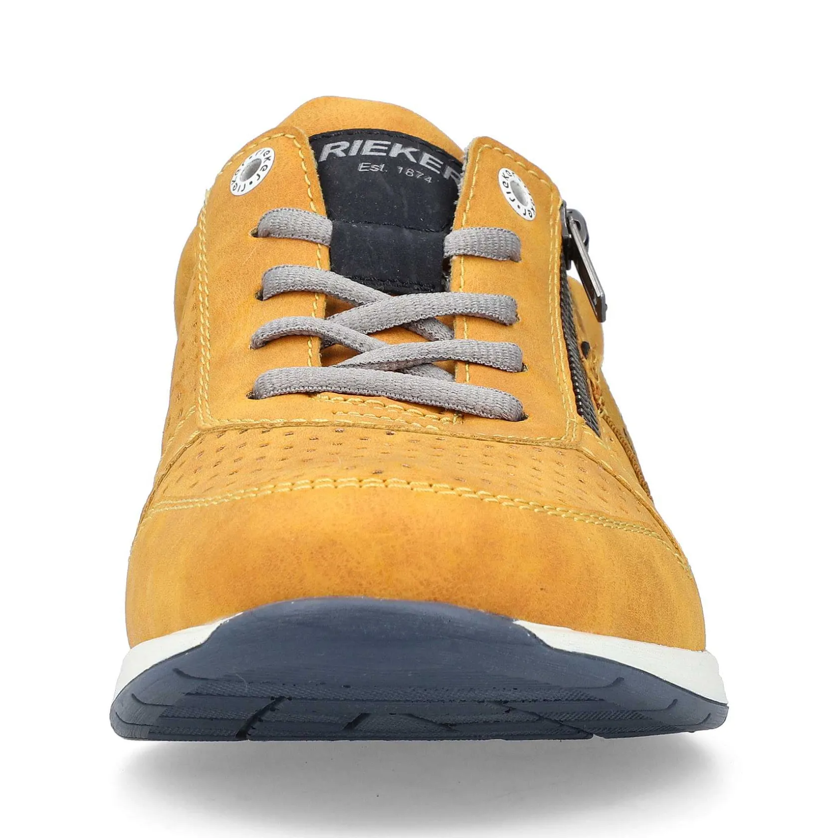 Rieker Low Shoes & Slippers-Men'S Lace-Up Shoes Sunflower Yellow-Navy Blue