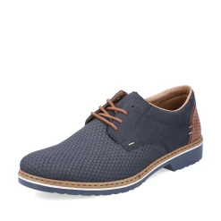 Rieker Business Shoes-Men'S Lace-Up Shoes Navy Blue