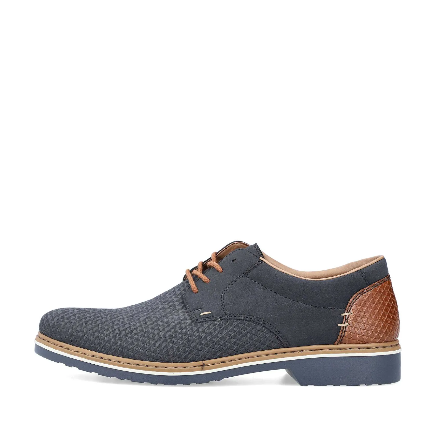 Rieker Business Shoes-Men'S Lace-Up Shoes Navy Blue