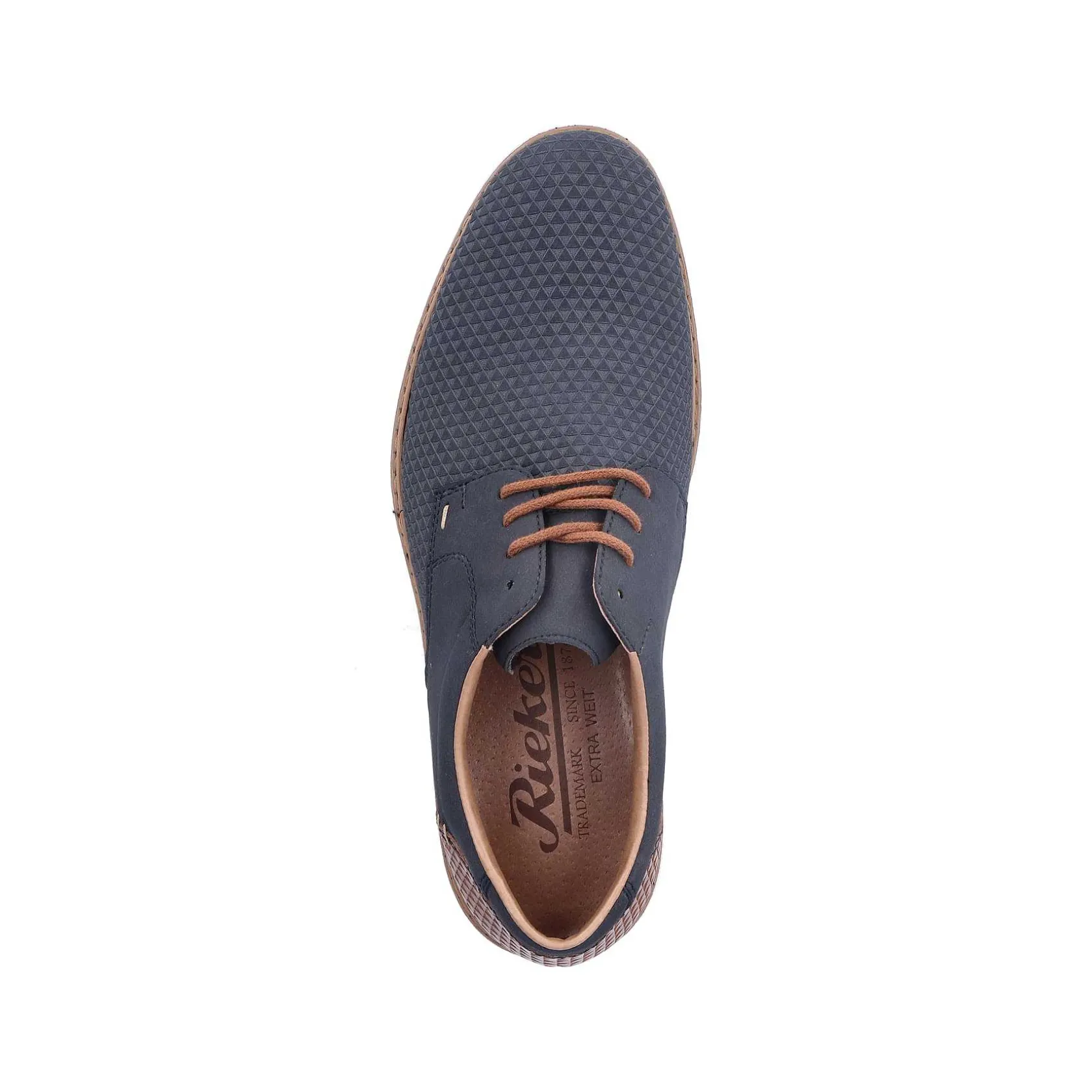 Rieker Business Shoes-Men'S Lace-Up Shoes Navy Blue