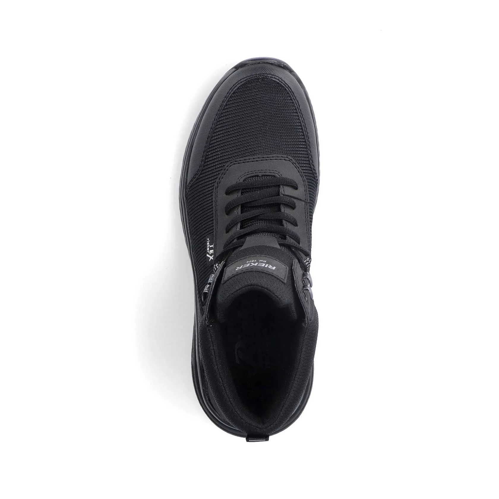 Rieker Low Shoes & Slippers-Men'S Lace-Up Shoes Asphalt Black