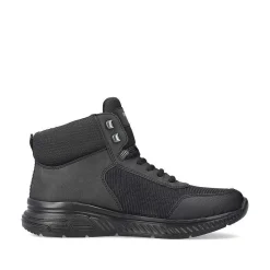 Rieker Low Shoes & Slippers-Men'S Lace-Up Shoes Asphalt Black