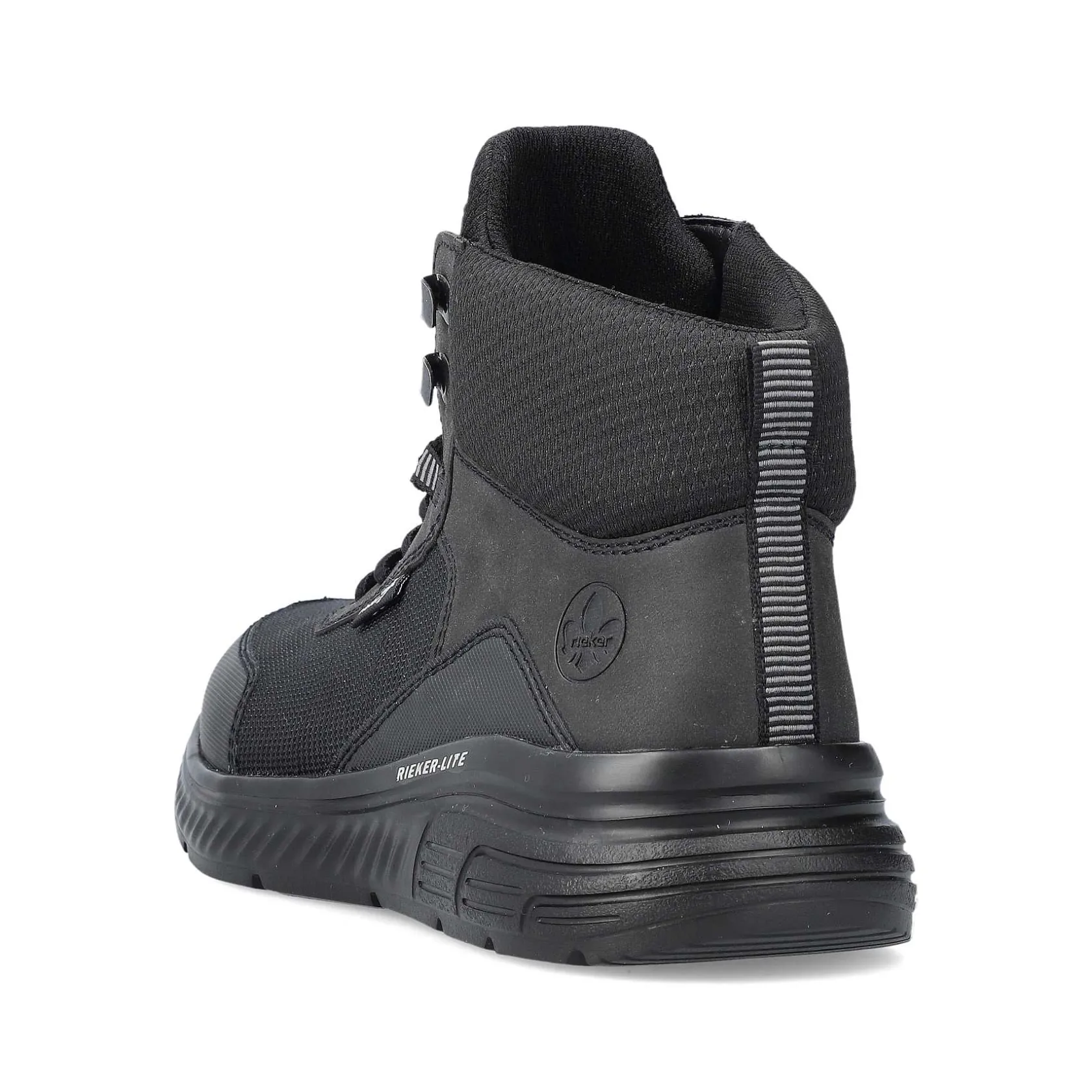 Rieker Low Shoes & Slippers-Men'S Lace-Up Shoes Asphalt Black