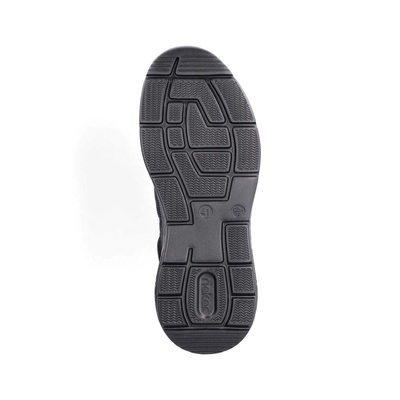 Rieker Low Shoes & Slippers-Men'S Lace-Up Shoes Asphalt Black