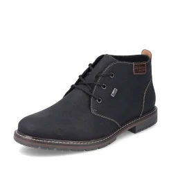 Rieker Low Shoes & Slippers-Men'S Lace-Up Shoes Asphalt Black