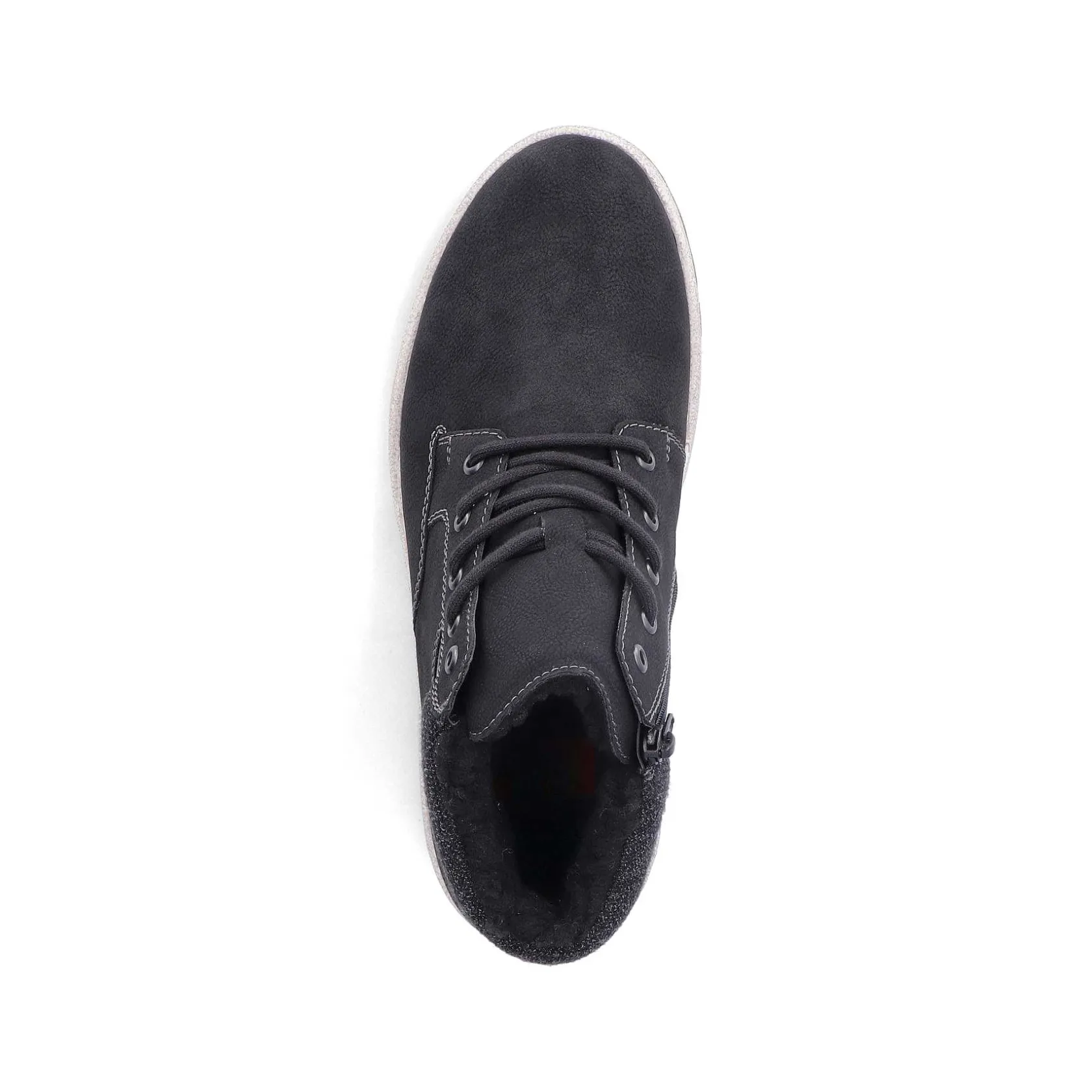 Rieker Low Shoes & Slippers-Men'S Lace-Up Shoes Asphalt Black