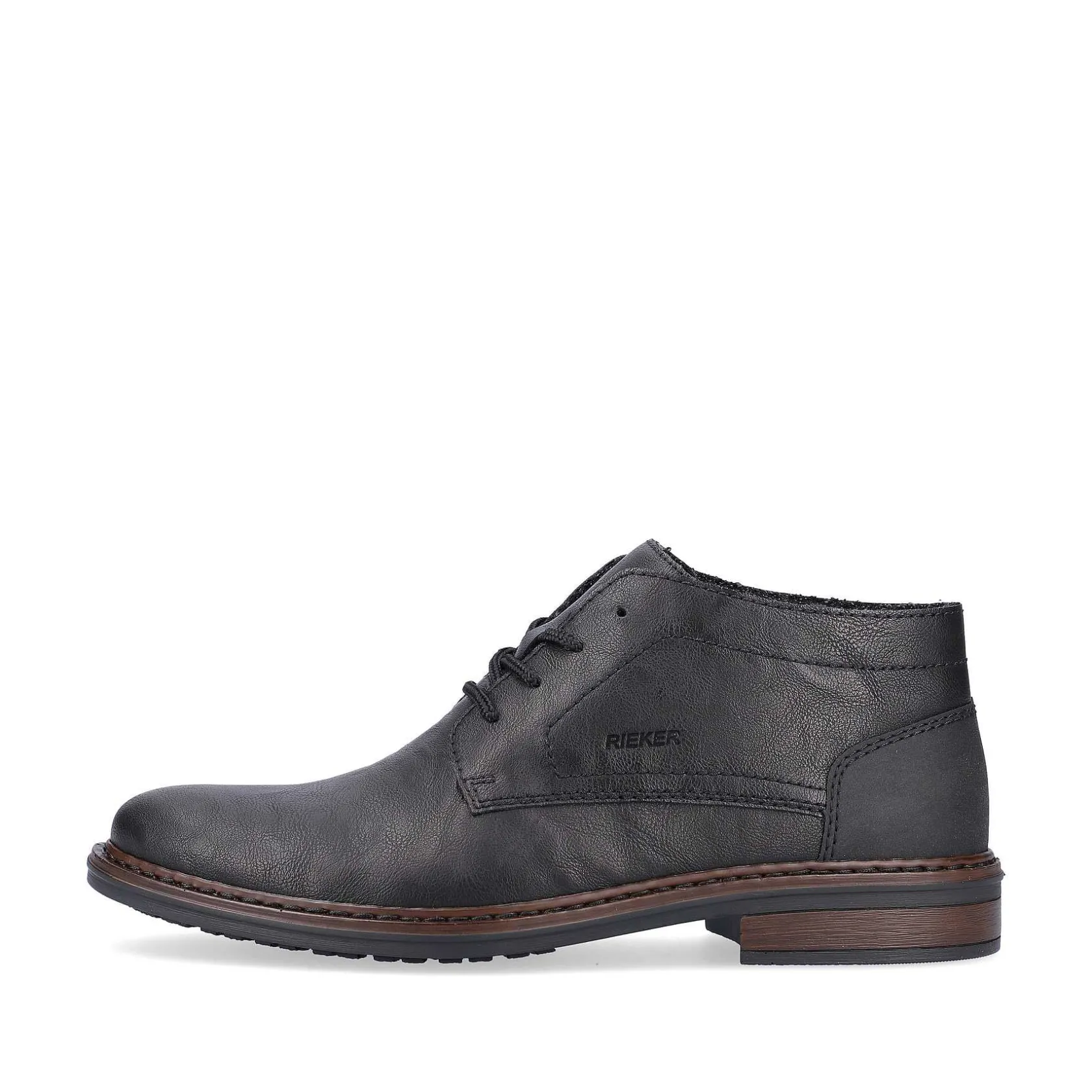 Rieker Low Shoes & Slippers-Men'S Lace-Up Shoes Jet Black