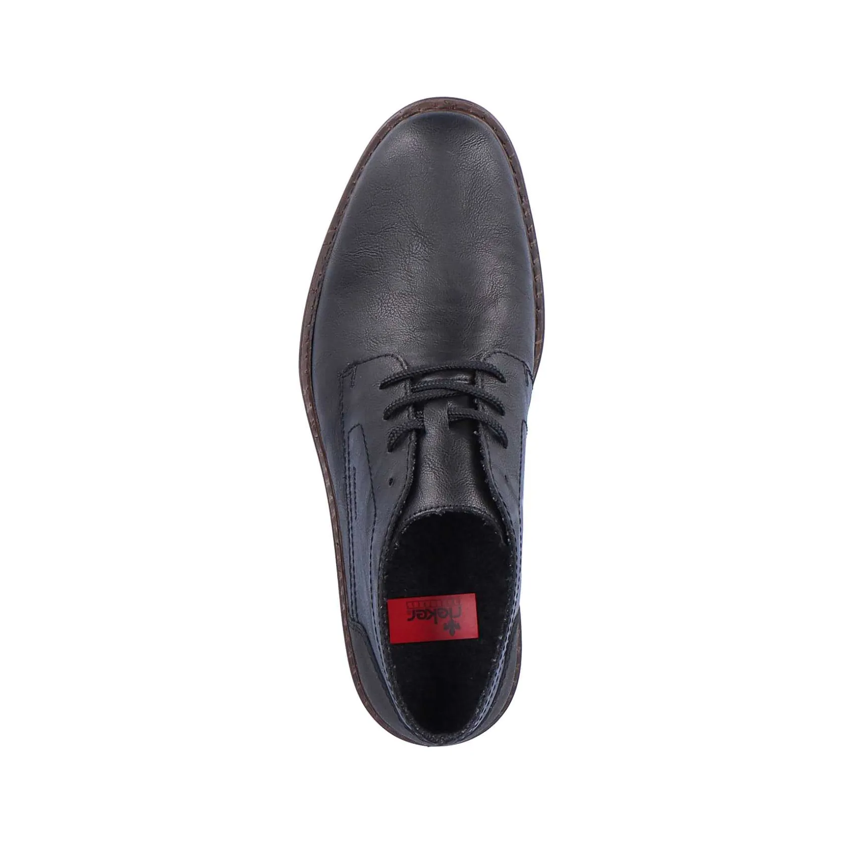 Rieker Low Shoes & Slippers-Men'S Lace-Up Shoes Jet Black