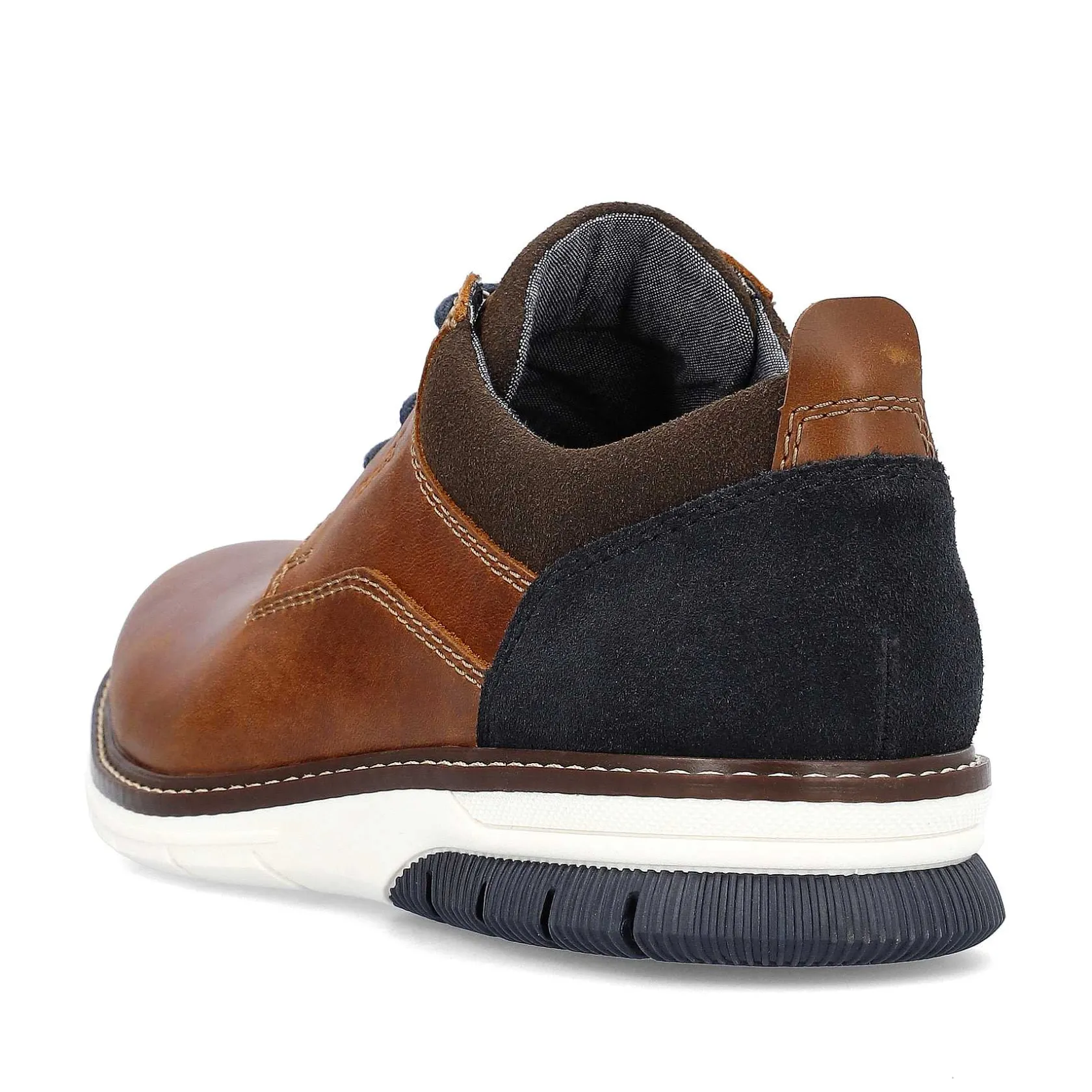 Rieker Business Shoes-Men'S Lace-Up Shoes Wood Brown