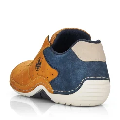 Rieker Low Shoes & Slippers-Men'S Lace-Up Shoes Golden Yellow-Royal Blue