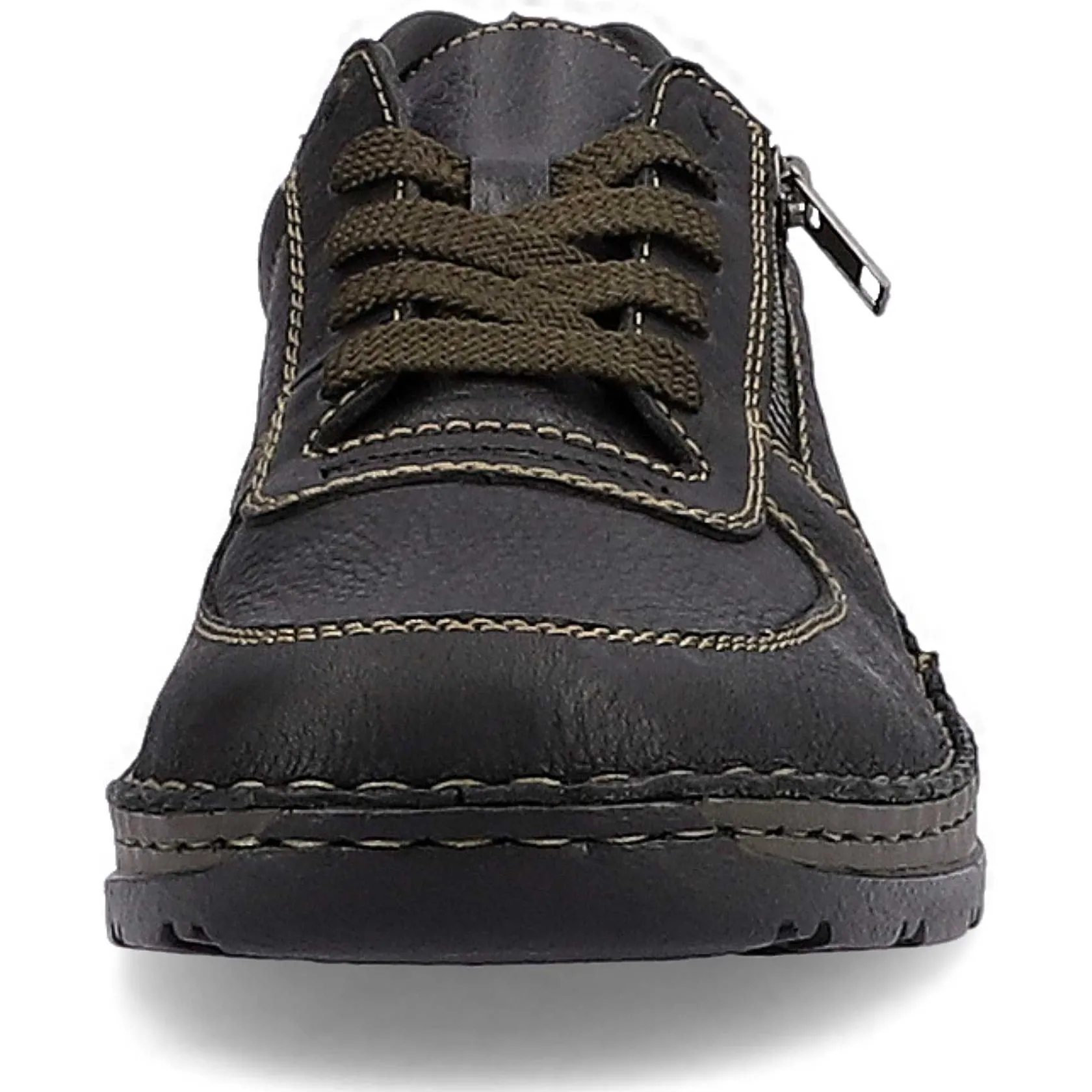 Rieker Low Shoes & Slippers-Men'S Lace-Up Shoes Asphalt Black