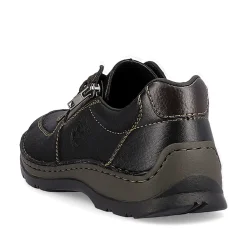 Rieker Low Shoes & Slippers-Men'S Lace-Up Shoes Asphalt Black