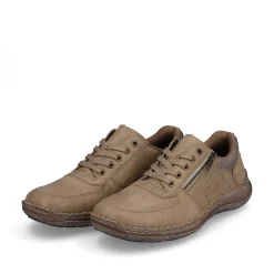 Rieker Low Shoes & Slippers-Men'S Lace-Up Shoes Brown Beige