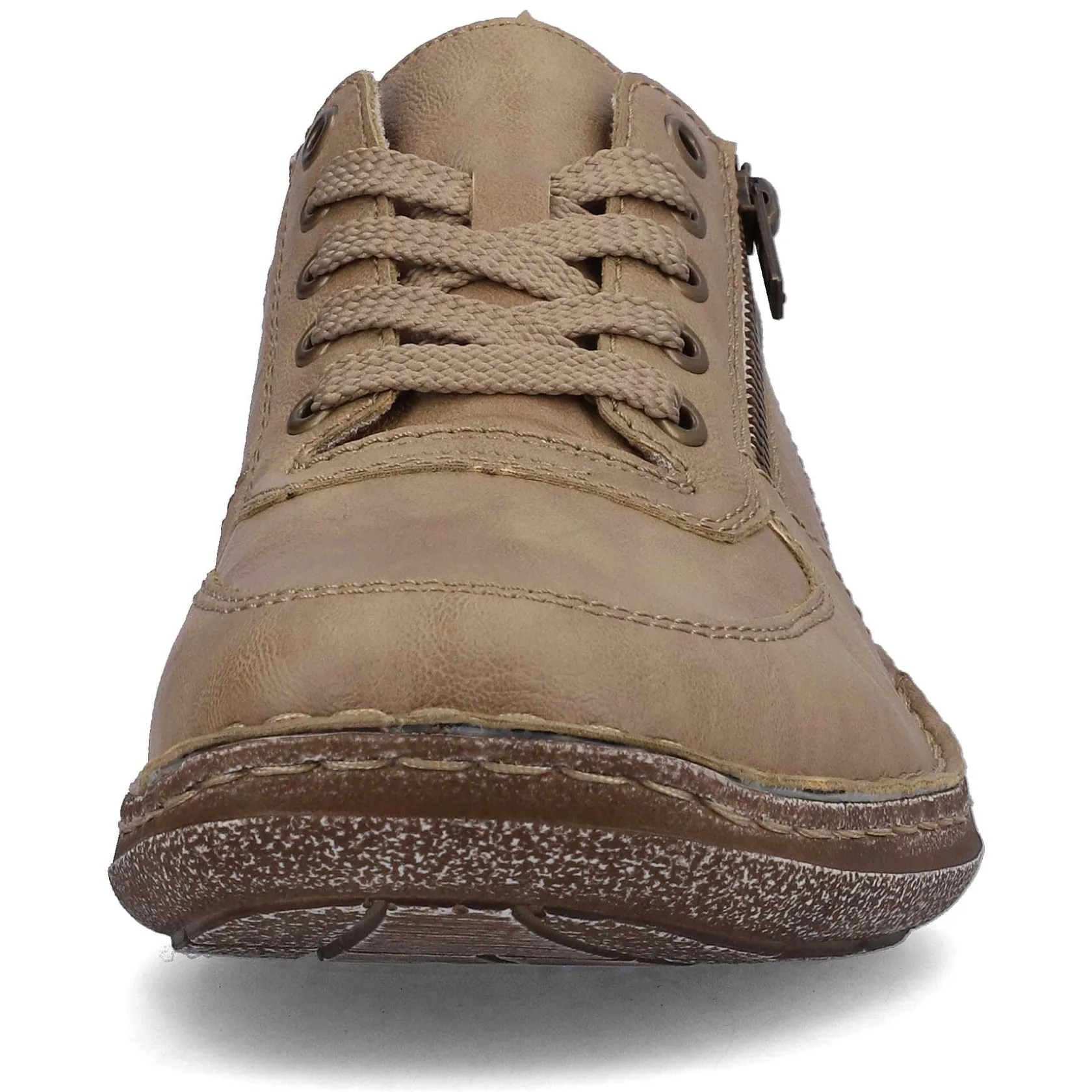 Rieker Low Shoes & Slippers-Men'S Lace-Up Shoes Brown Beige