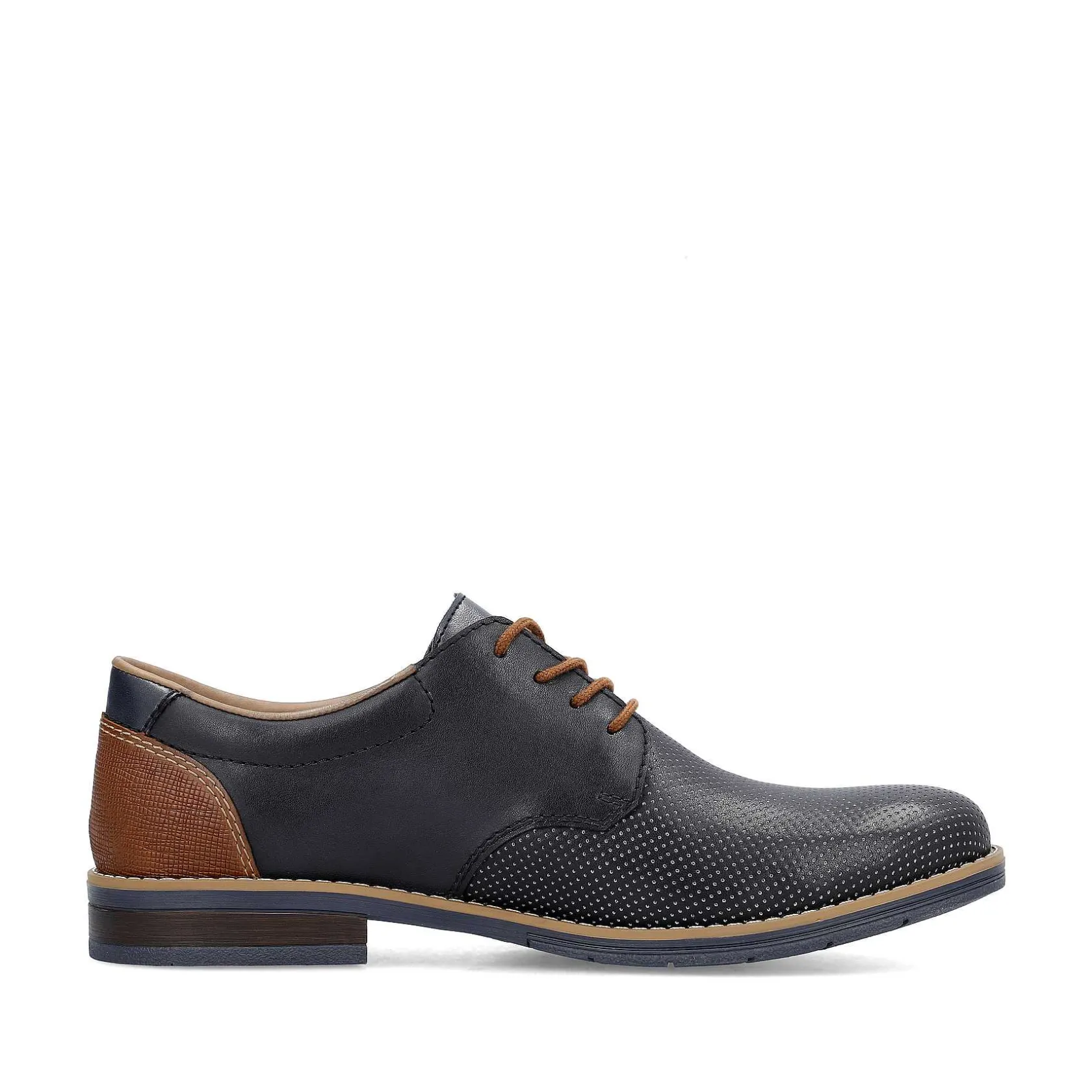 Rieker Business Shoes-Men'S Lace-Up Shoes Navy Blue