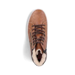Rieker Low Shoes & Slippers-Men'S Lace-Up Shoes Caramel Brown