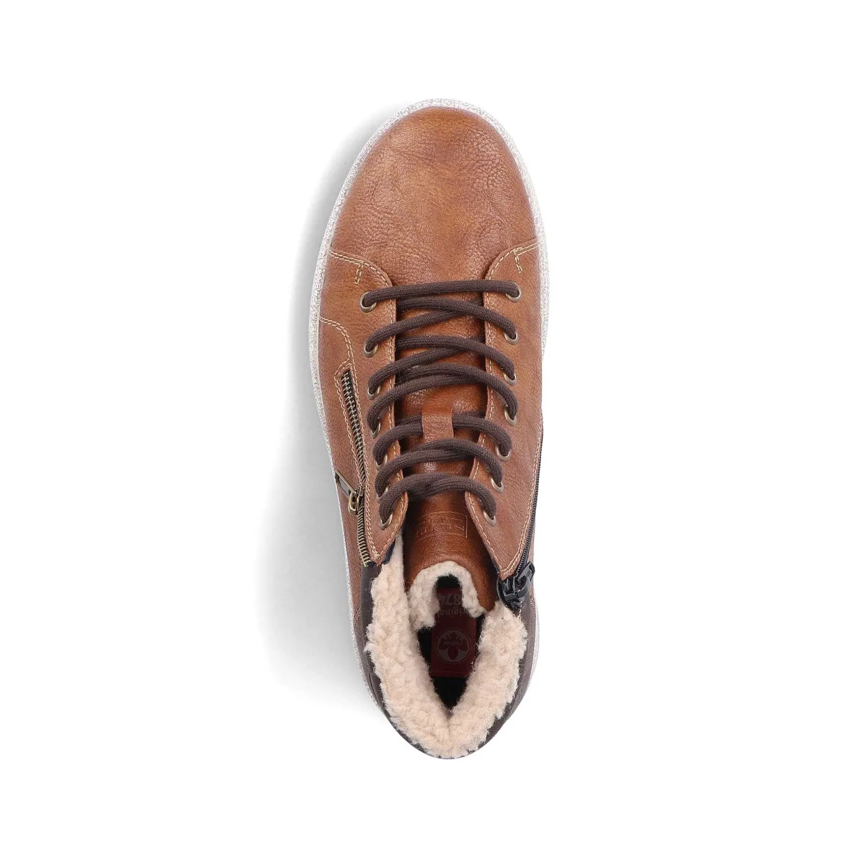 Rieker Low Shoes & Slippers-Men'S Lace-Up Shoes Caramel Brown