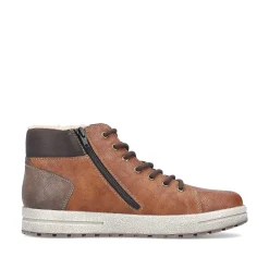 Rieker Low Shoes & Slippers-Men'S Lace-Up Shoes Caramel Brown