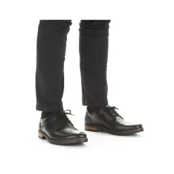 Rieker Business Shoes-Men'S Lace-Up Shoes Glossy Black