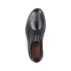 Rieker Business Shoes-Men'S Lace-Up Shoes Glossy Black