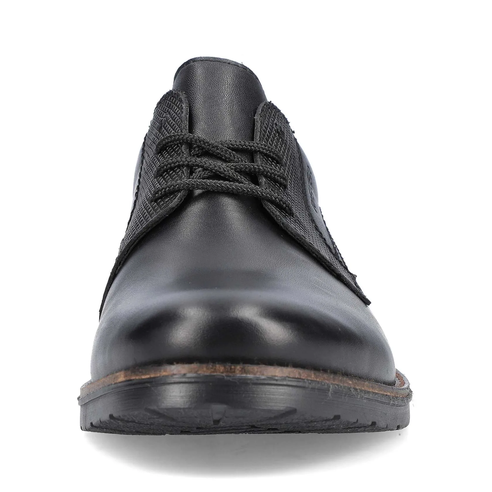 Rieker Business Shoes-Men'S Lace-Up Shoes Glossy Black