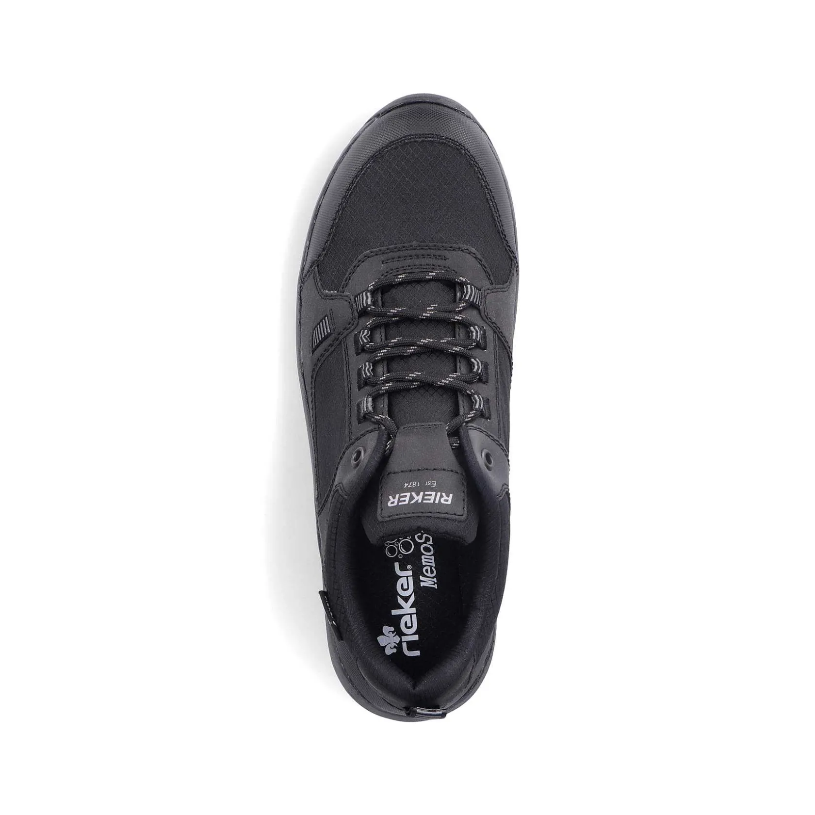 Rieker Low Shoes & Slippers-Men'S Lace-Up Shoes Jet Black