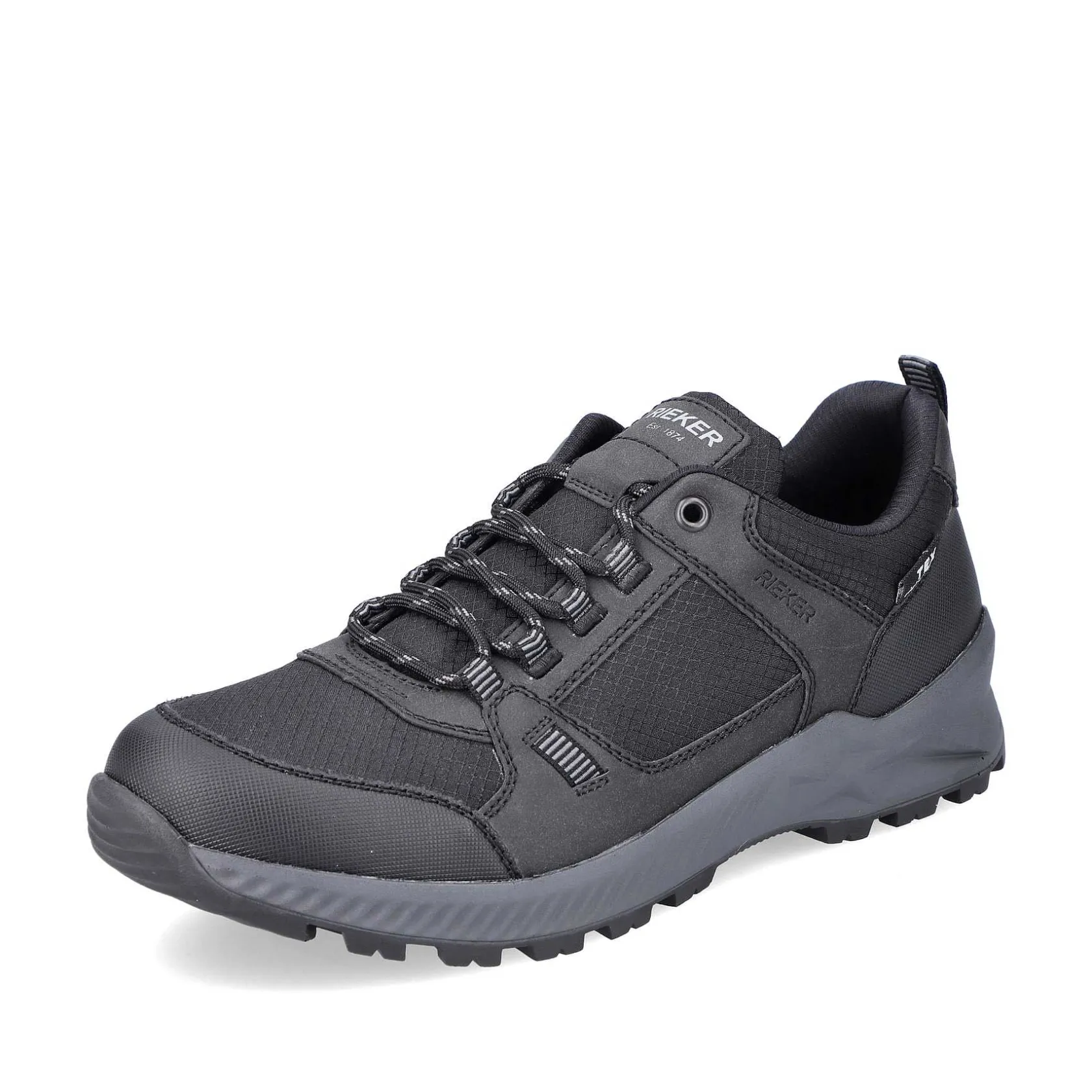 Rieker Low Shoes & Slippers-Men'S Lace-Up Shoes Jet Black