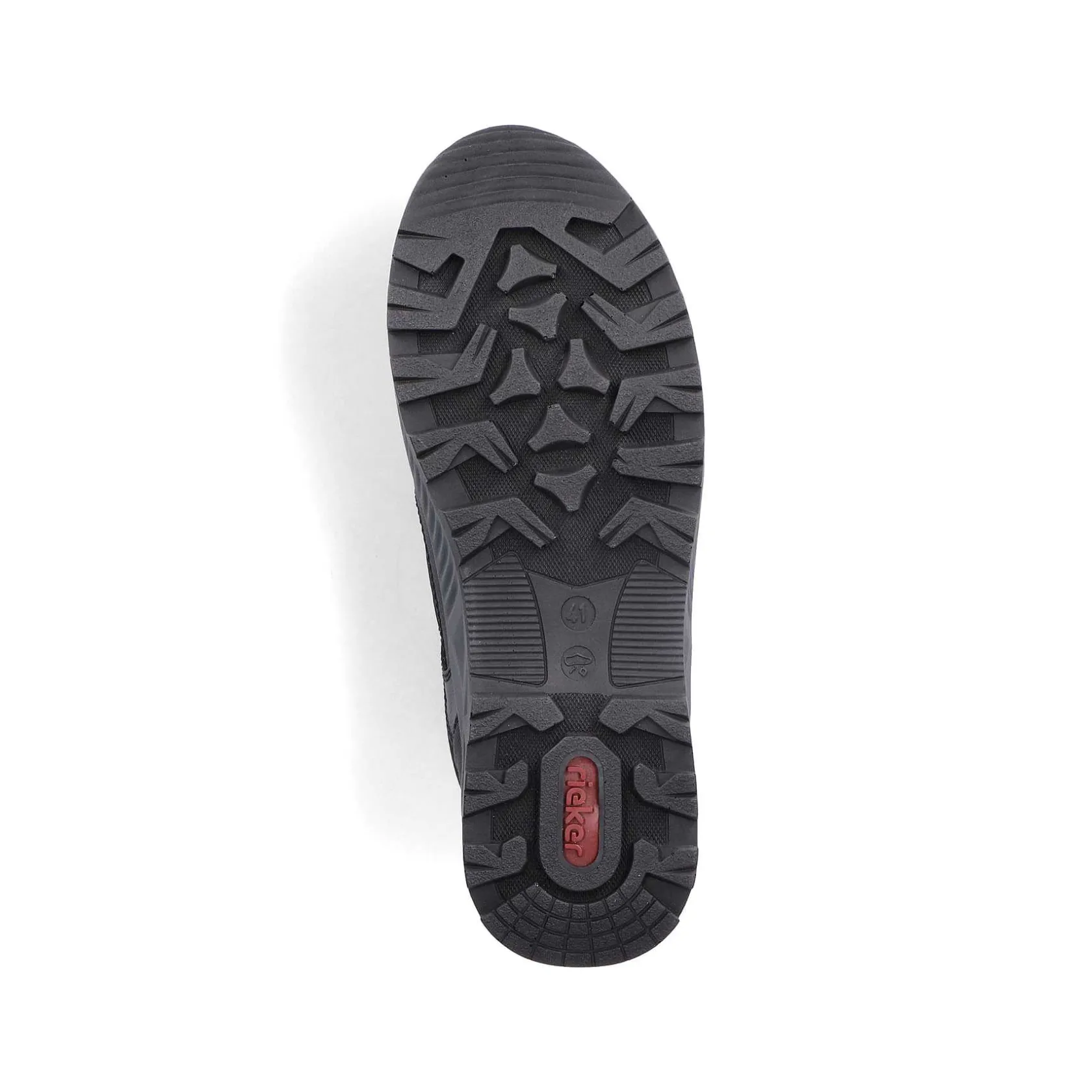 Rieker Low Shoes & Slippers-Men'S Lace-Up Shoes Jet Black