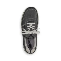 Rieker Low Shoes & Slippers-Men'S Lace-Up Shoes Steel Gray-White