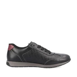 Rieker Low Shoes & Slippers-Men'S Lace-Up Shoes Asphalt Black