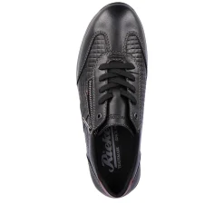 Rieker Low Shoes & Slippers-Men'S Lace-Up Shoes Asphalt Black