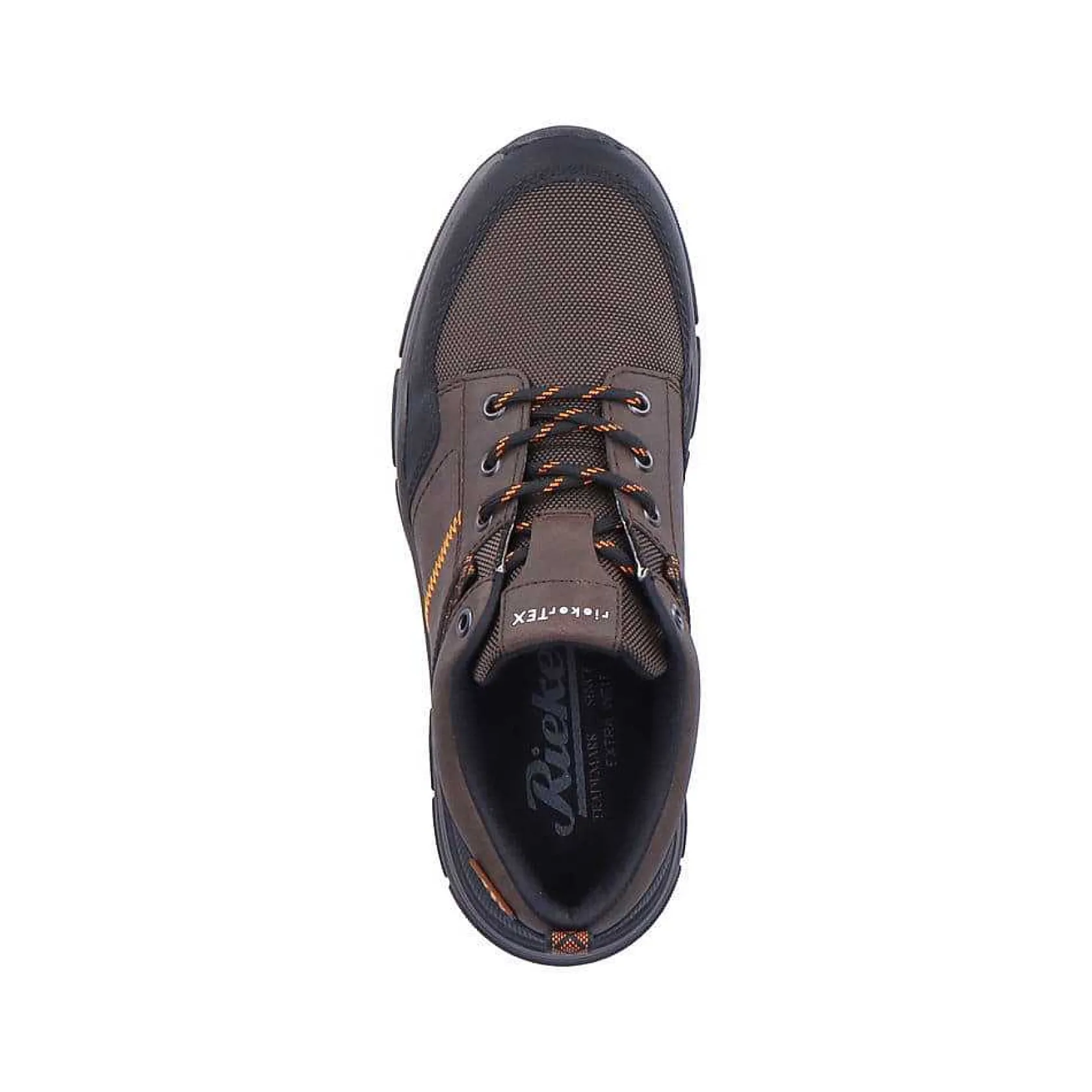 Rieker Low Shoes & Slippers-Men'S Lace-Up Shoes, Nut Brown