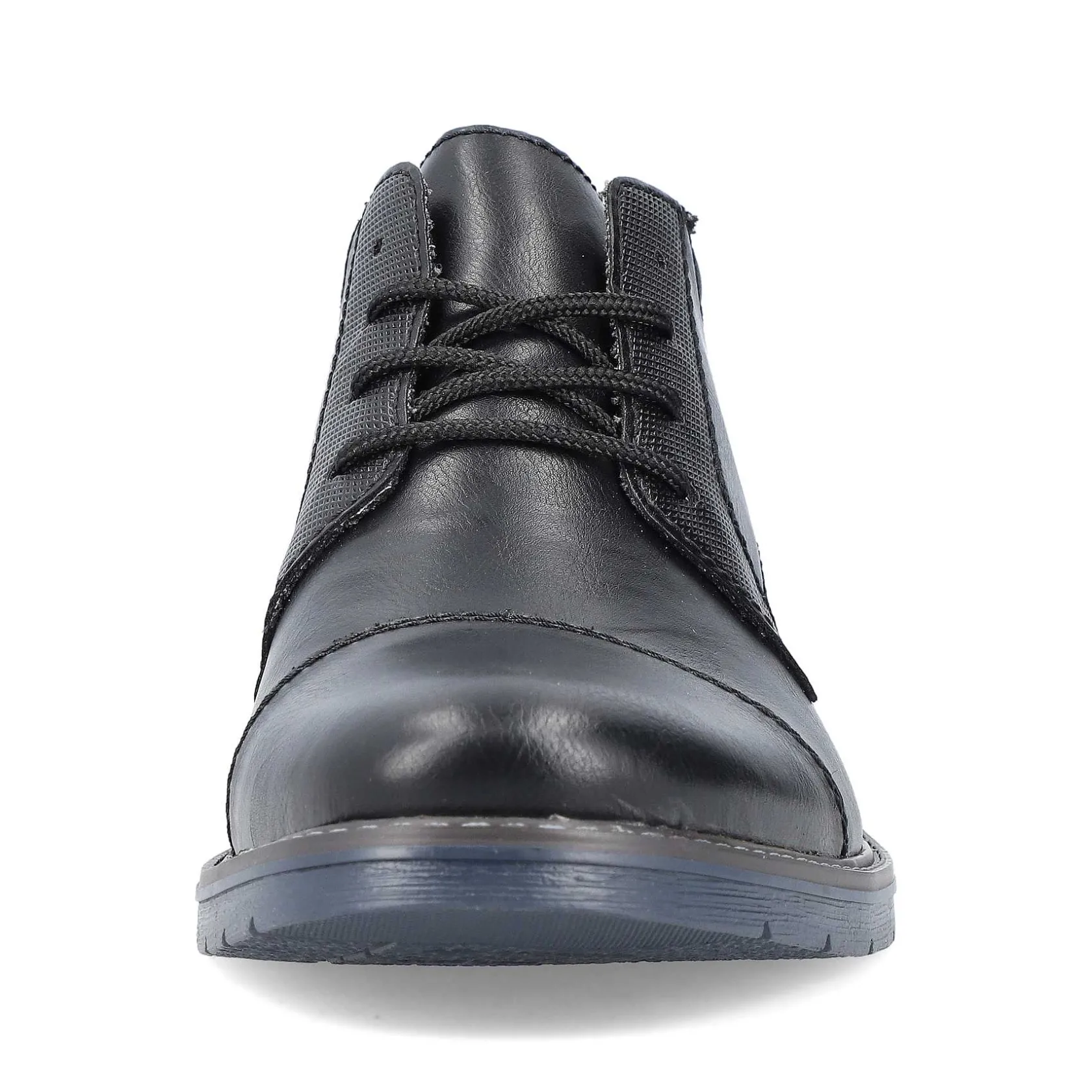 Rieker Low Shoes & Slippers-Men'S Lace-Up Shoes Glossy Black