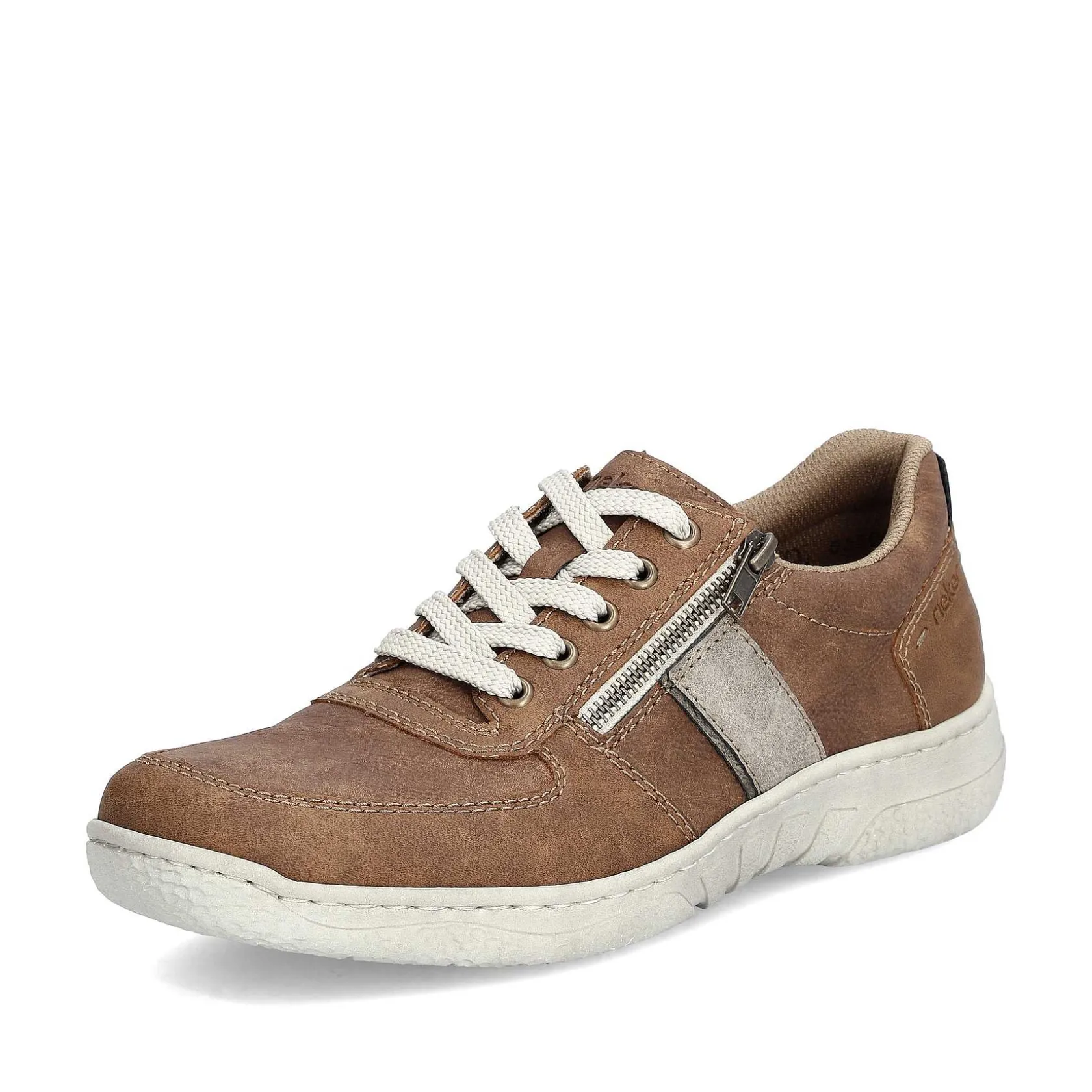 Rieker Low Shoes & Slippers-Men'S Lace-Up Shoes Nougat Brown