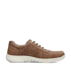 Rieker Low Shoes & Slippers-Men'S Lace-Up Shoes Nougat Brown