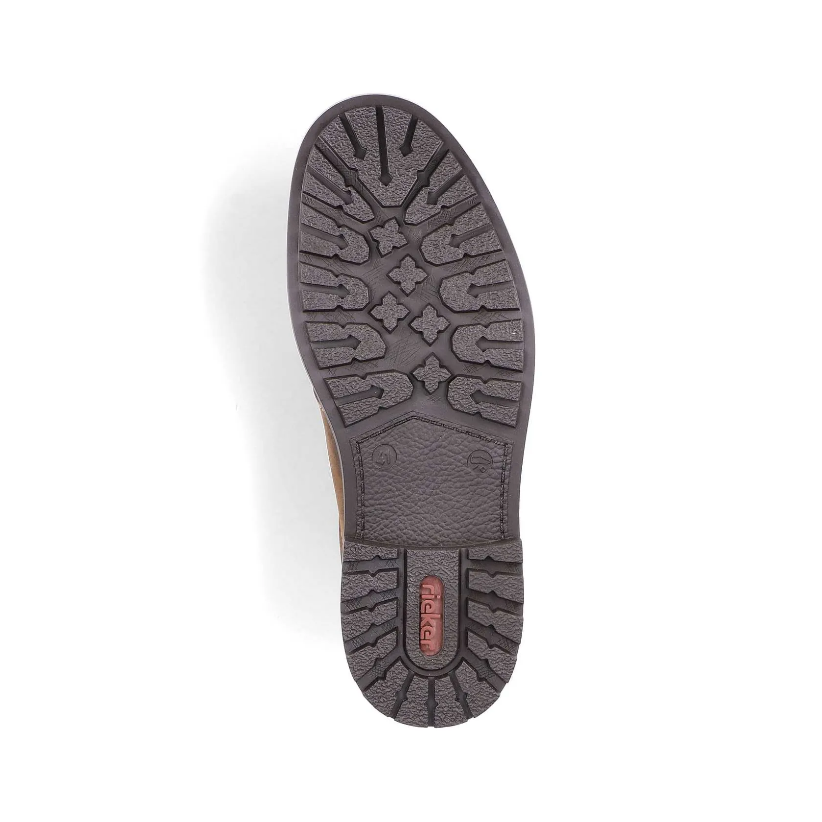 Rieker Low Shoes & Slippers-Men'S Lace-Up Shoes Coffee Brown